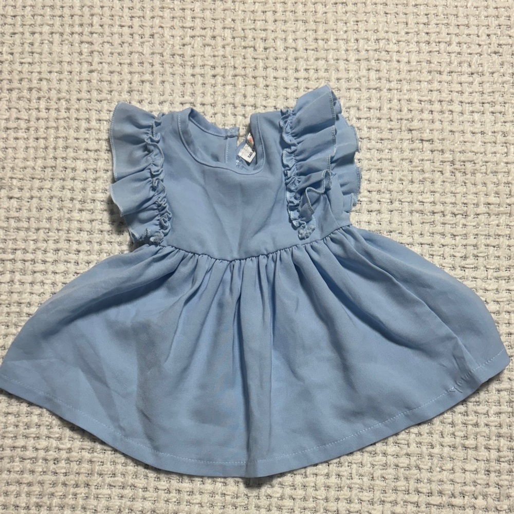 Charming Blue Kids Dress